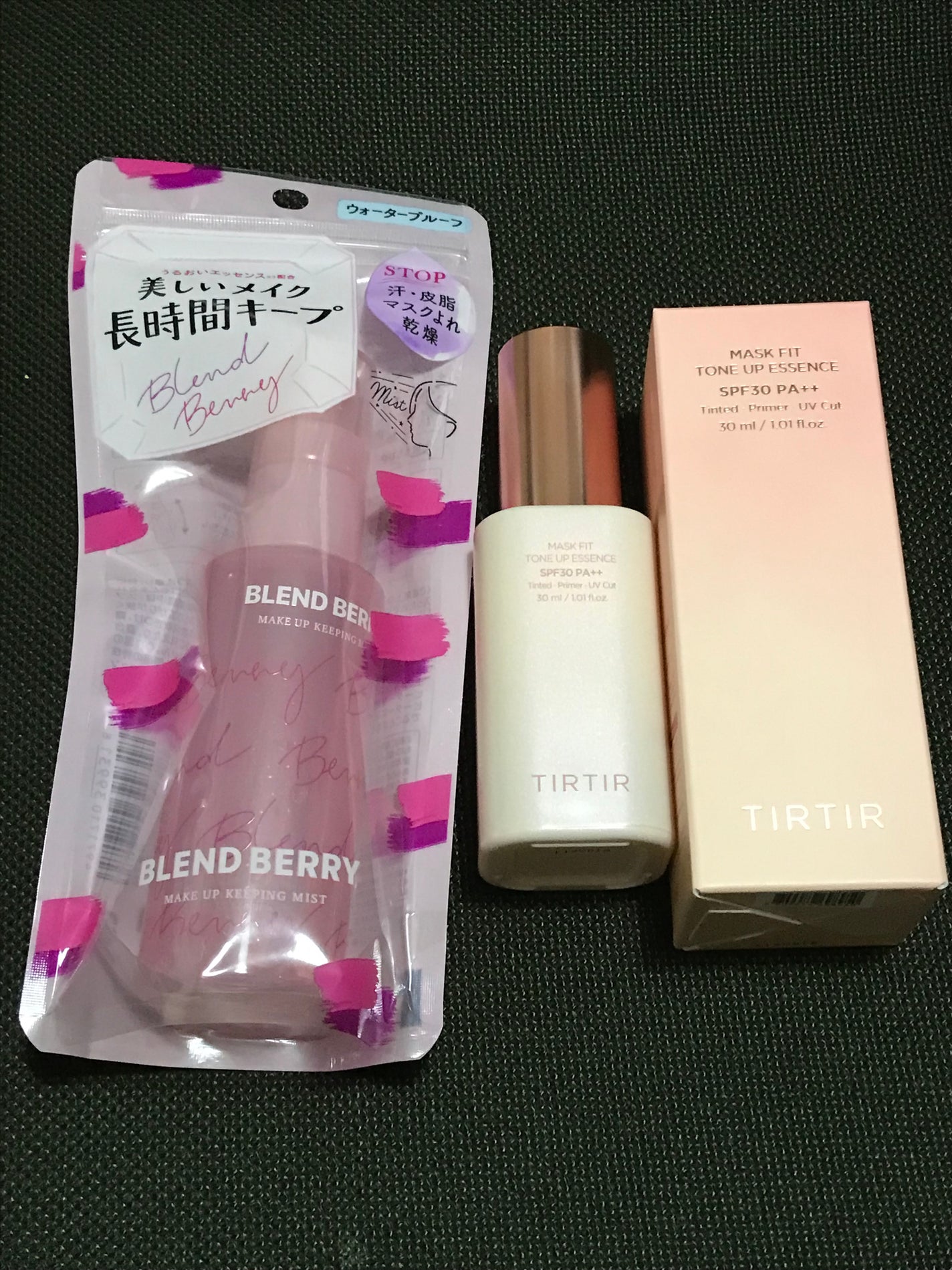 メイクアップ キーピング ミスト/BLEND BERRY/フィックスミストを使ったクチコミ(1枚目)