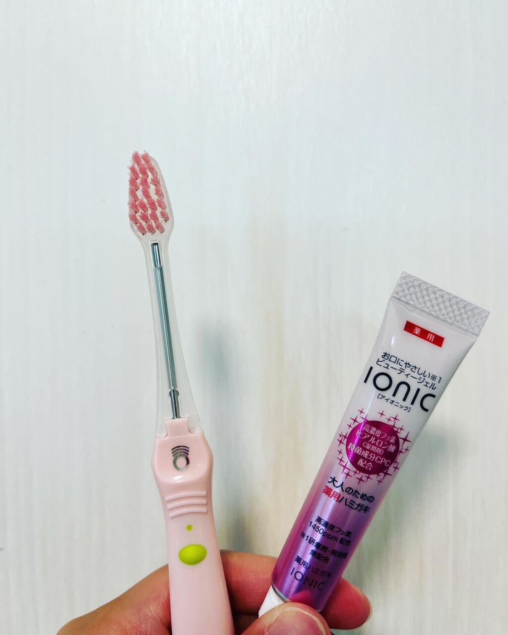 アイオニックビューティージェル/アイオニック/歯磨き粉を使ったクチコミ（1枚目）