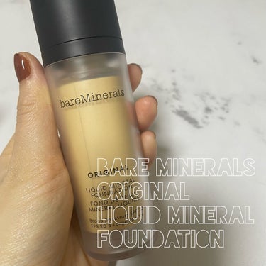 オリジナル  リキッド  ミネラル  ファンデーション フェアリーライト 03/bareMinerals/リキッドファンデーションを使ったクチコミ（1枚目）