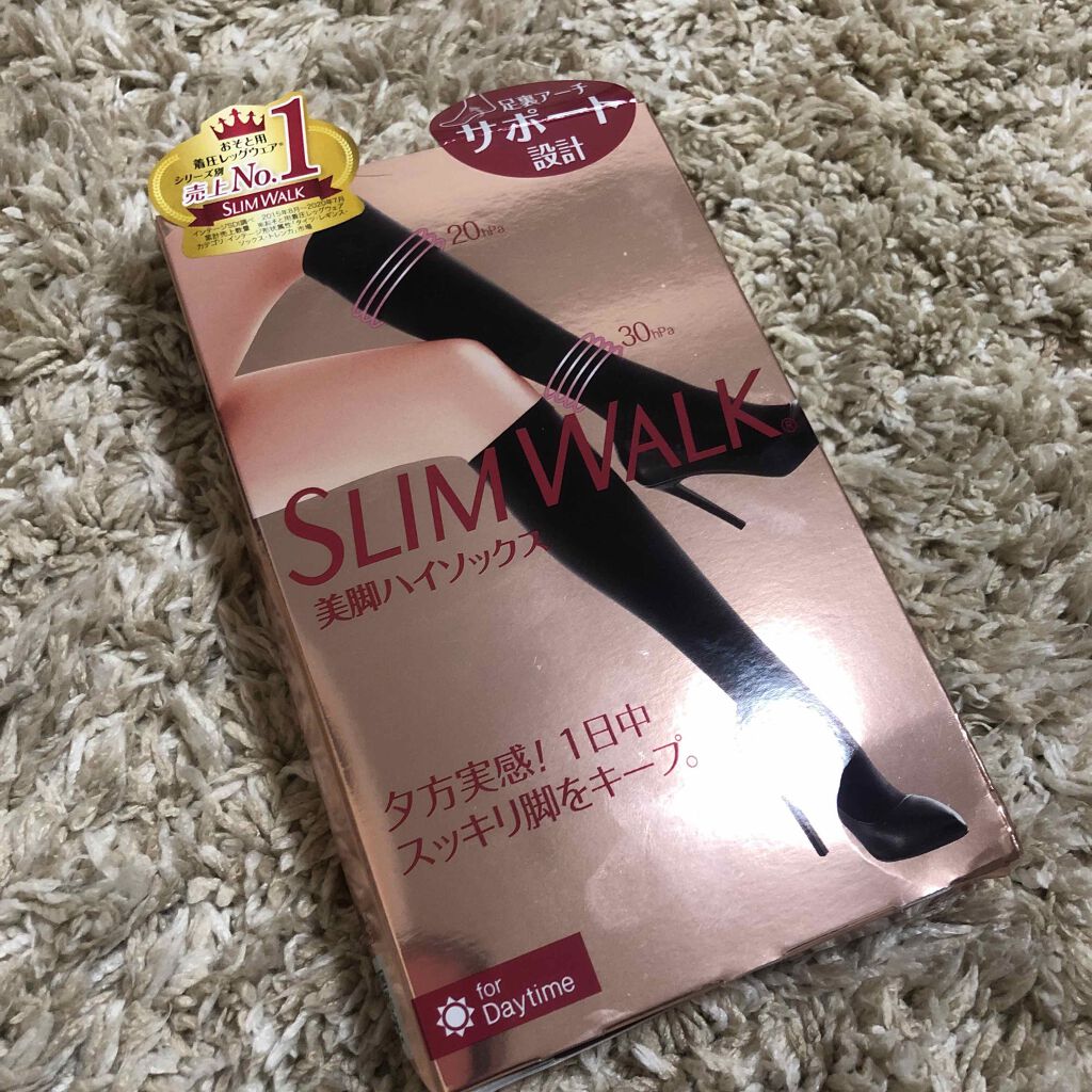 スリムウォーク 美脚ハイソックス/SLIMWALK/着圧ソックス・レギンスを使ったクチコミ（1枚目）