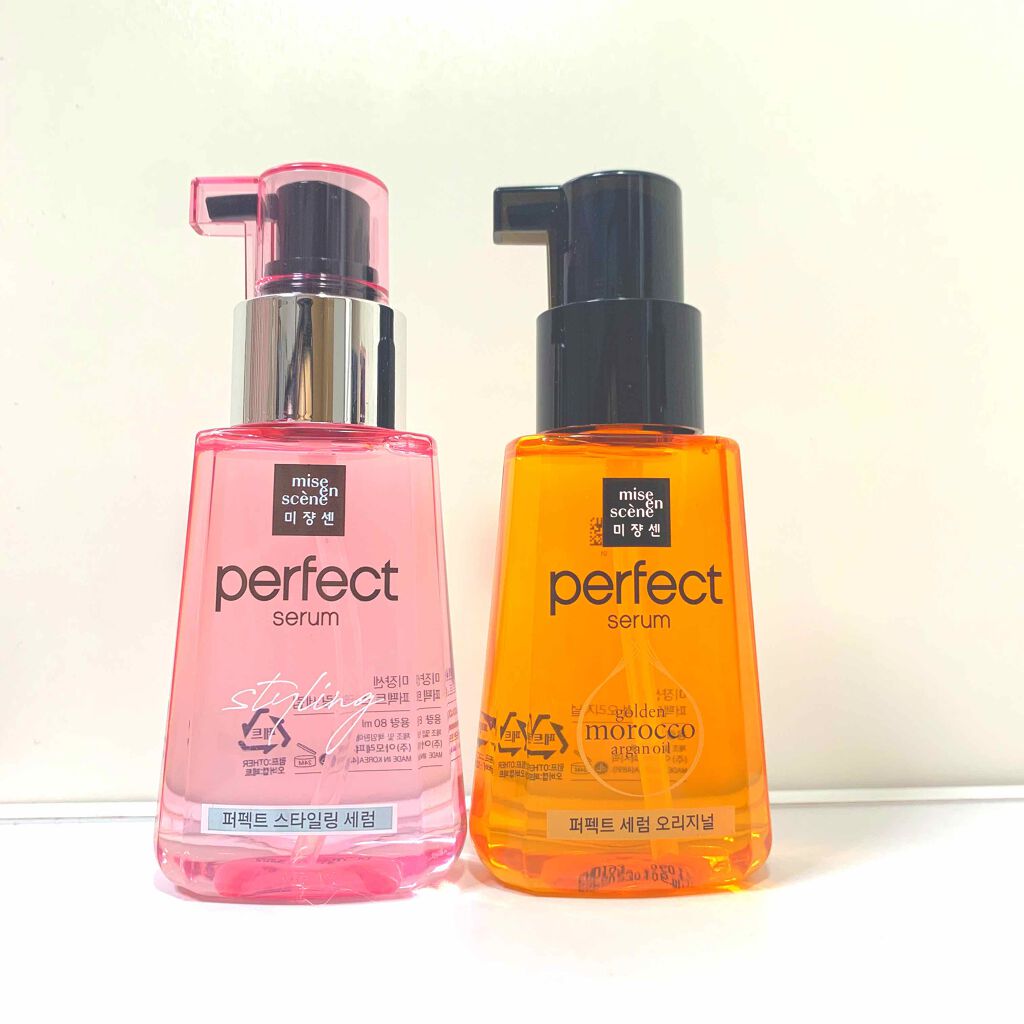 パーフェクト セラム オリジナル/miseenscene/ヘアオイルを使ったクチコミ(1枚目)