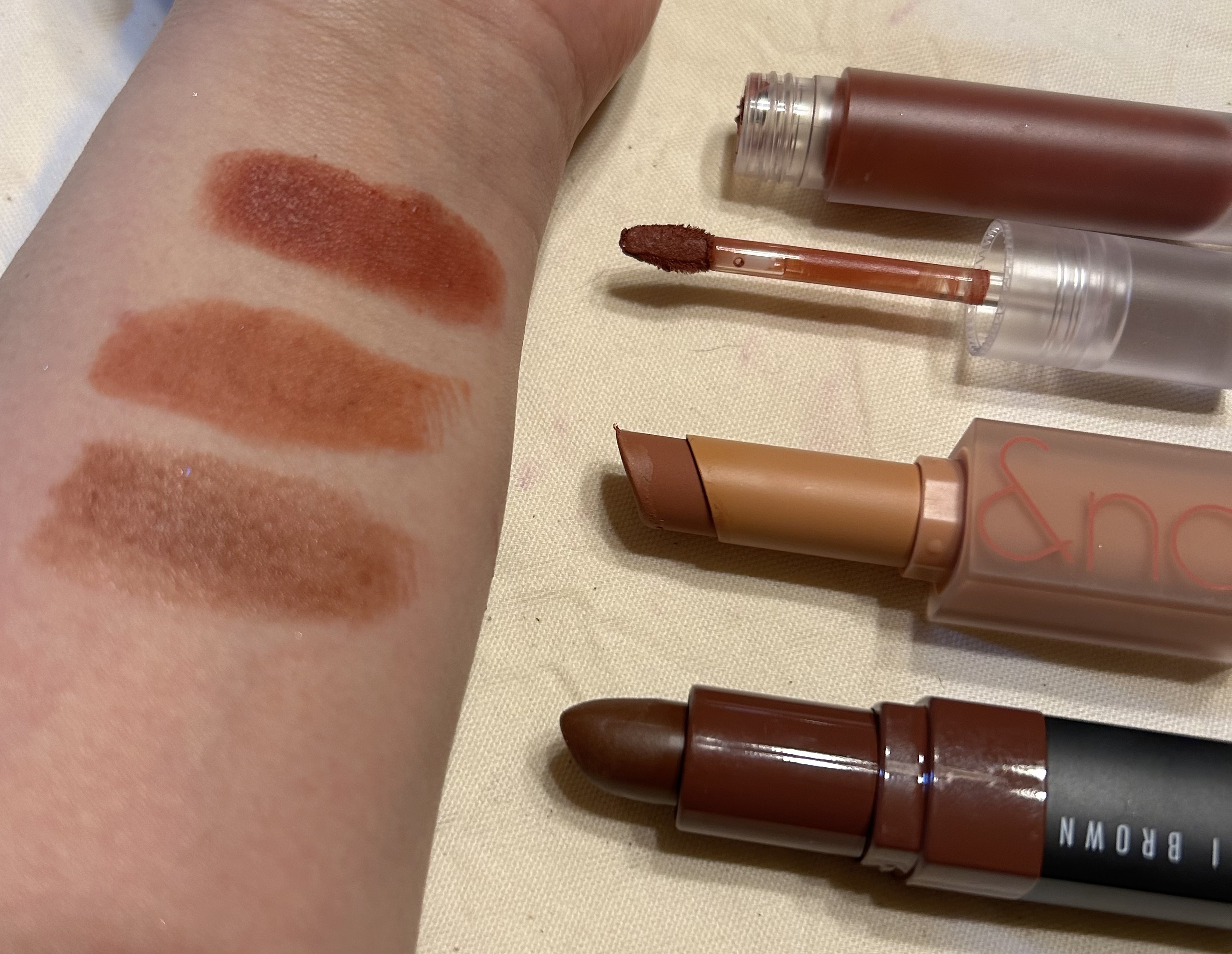 ふわマットティント 03 いちごチャイ/CipiCipi/リップティントを使ったクチコミ（1枚目）