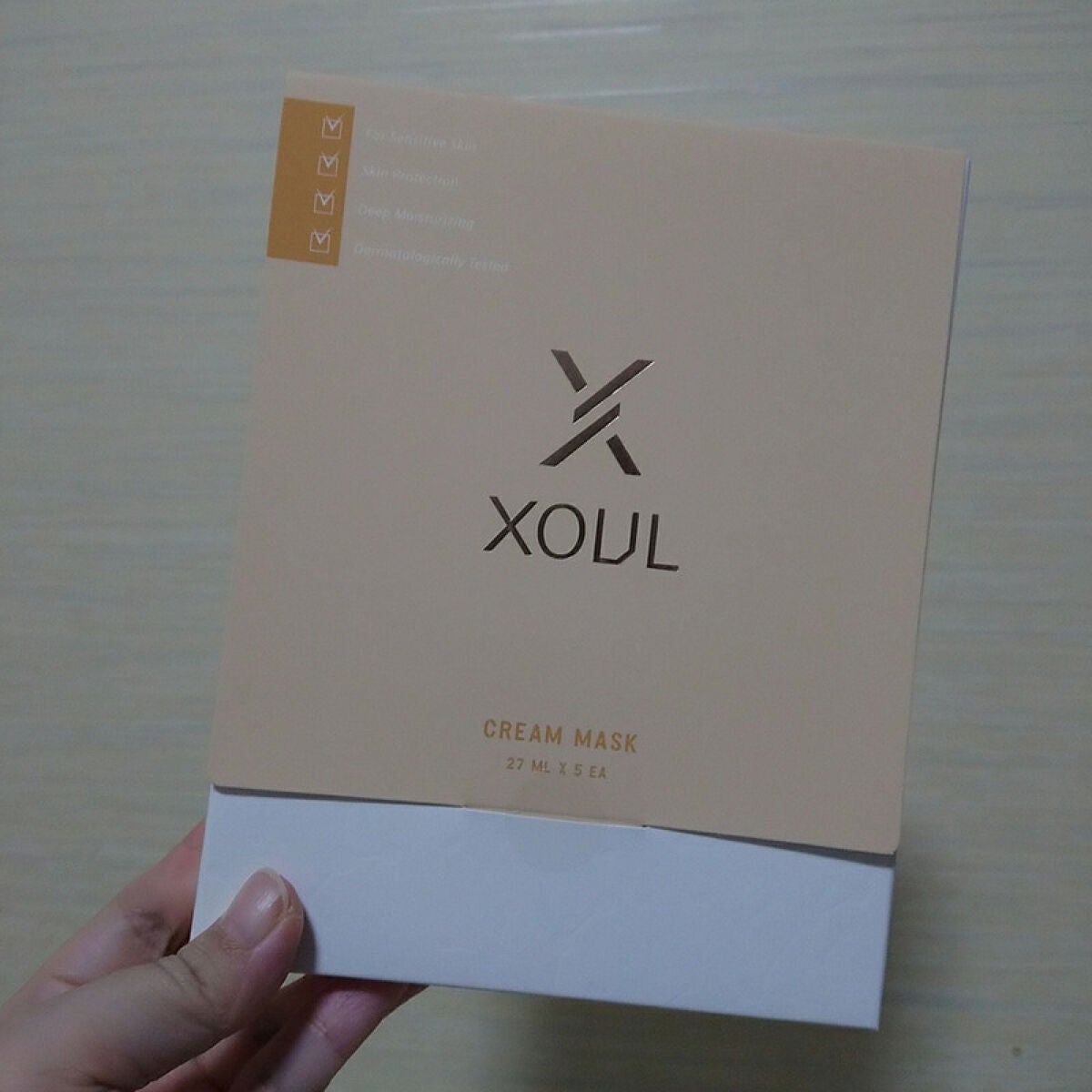 クリームマスク/XOUL/シートマスク・パックを使ったクチコミ(1枚目)