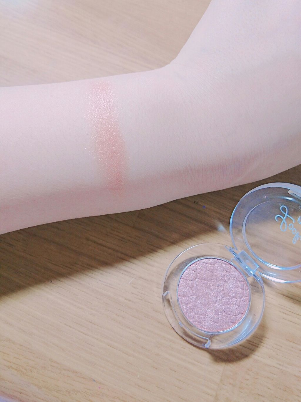 ルックアット マイアイ カフェ/ETUDE/単色アイシャドウを使ったクチコミ(3枚目)