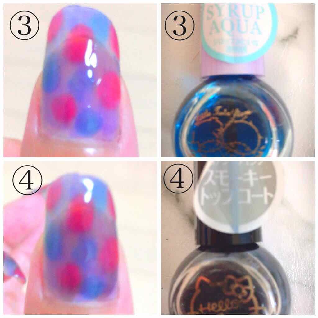 サンリオネイル/DAISO/マニキュアを使ったクチコミ（3枚目）