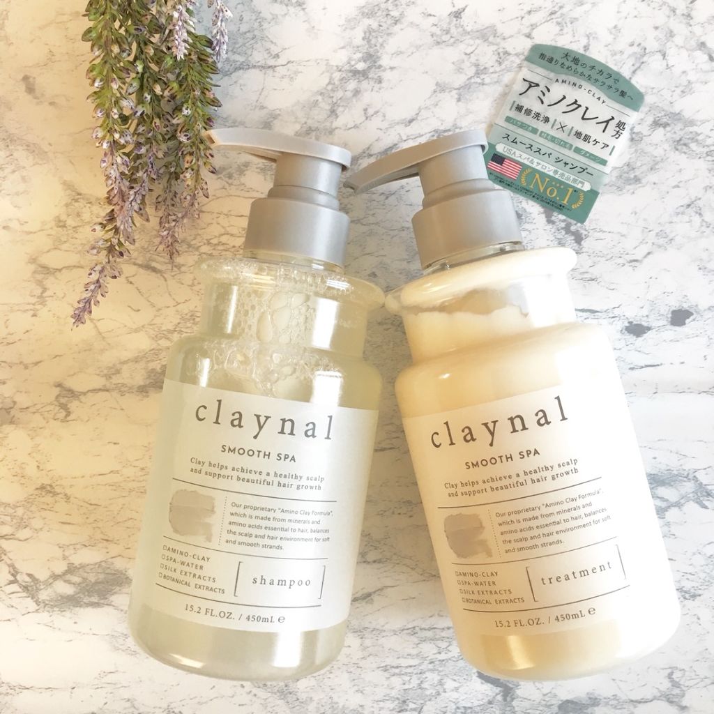 スムーススパ　シャンプー／スムーススパ　トリートメント/claynal/市販シャンプーを使ったクチコミ（1枚目）