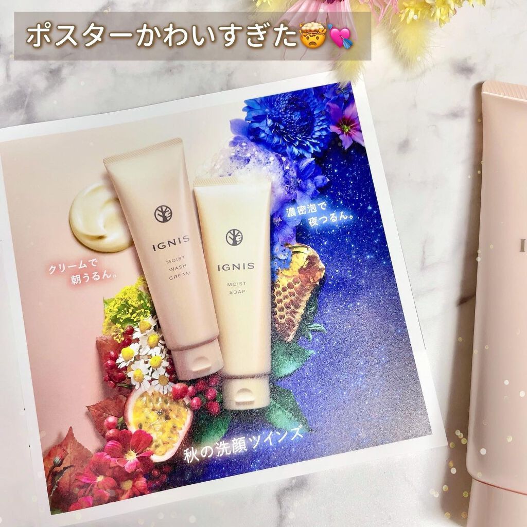 モイスト ウォッシュ クリーム/IGNIS/その他洗顔料を使ったクチコミ（3枚目）