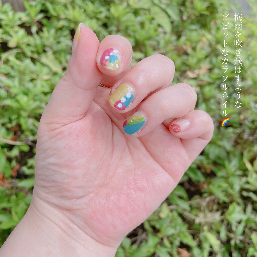 カラフルネイルズ/キャンメイク/マニキュアを使ったクチコミ(1枚目)