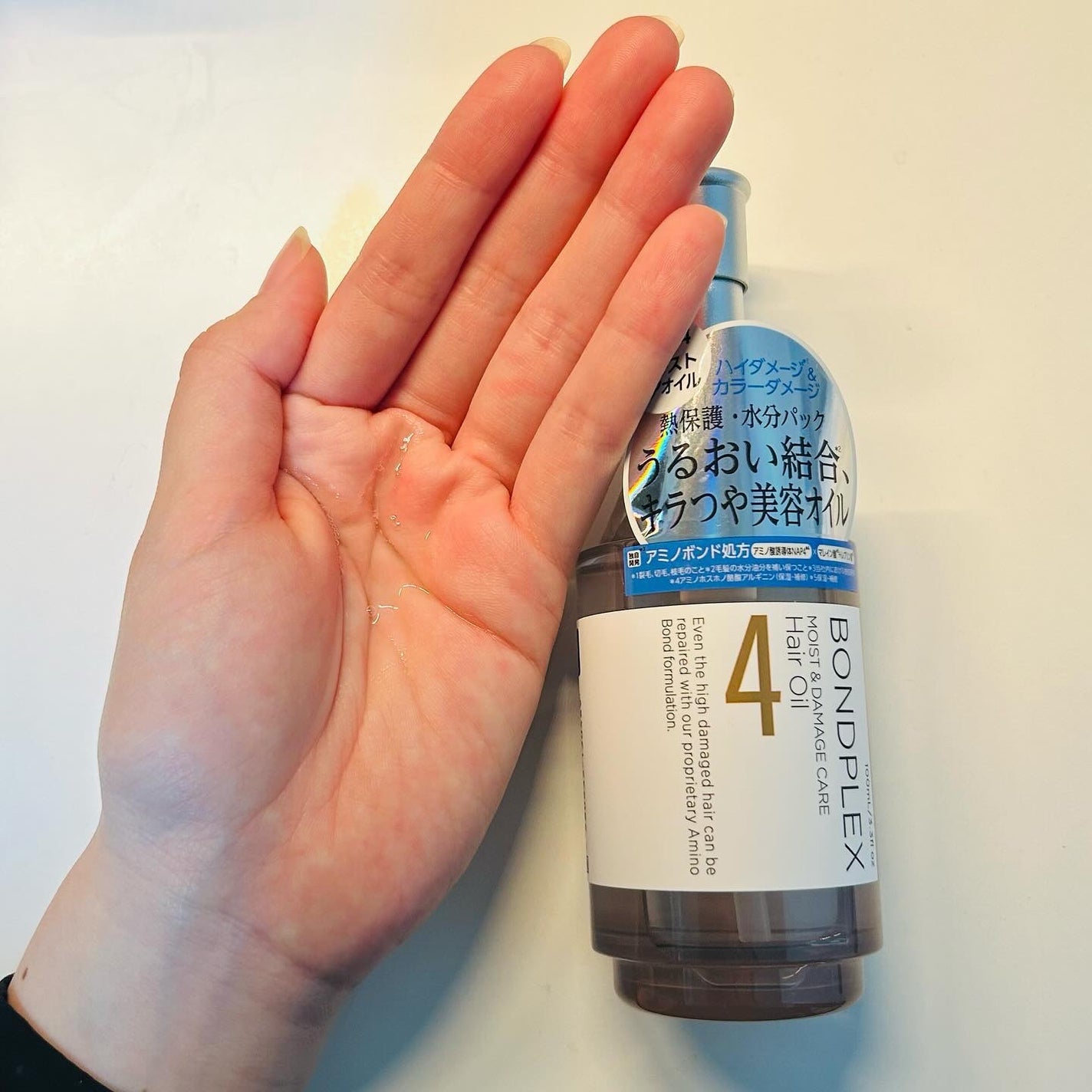 モイスト&ダメージケア アンプルミルク/ボンドプレックス/ヘアミルクを使ったクチコミ(4枚目)