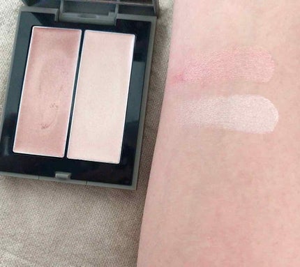 THREE シマリング グロー デュオ/THREE/クリームハイライトを使ったクチコミ(3枚目)