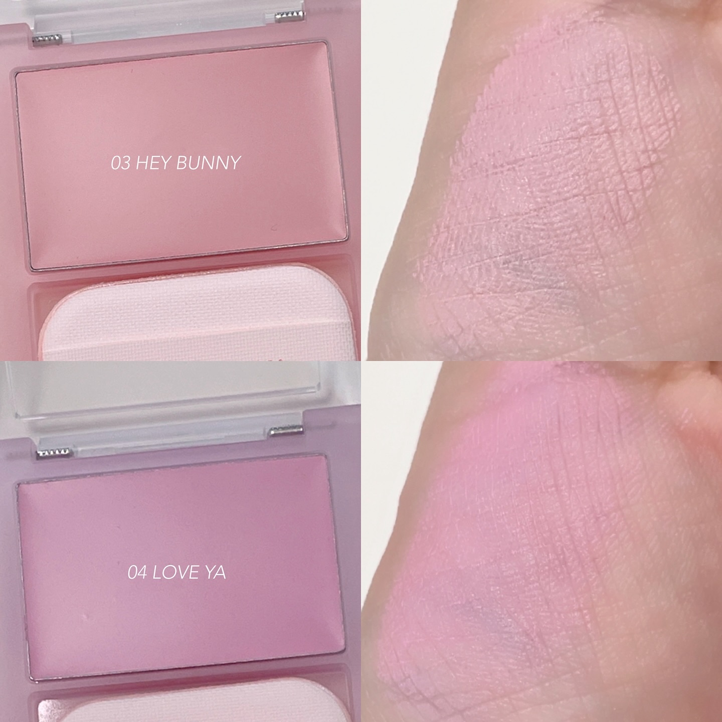 ティンテッドミルククリームブラッシュ /HOLIKA HOLIKA/ジェル・クリームチークを使ったクチコミ（3枚目）