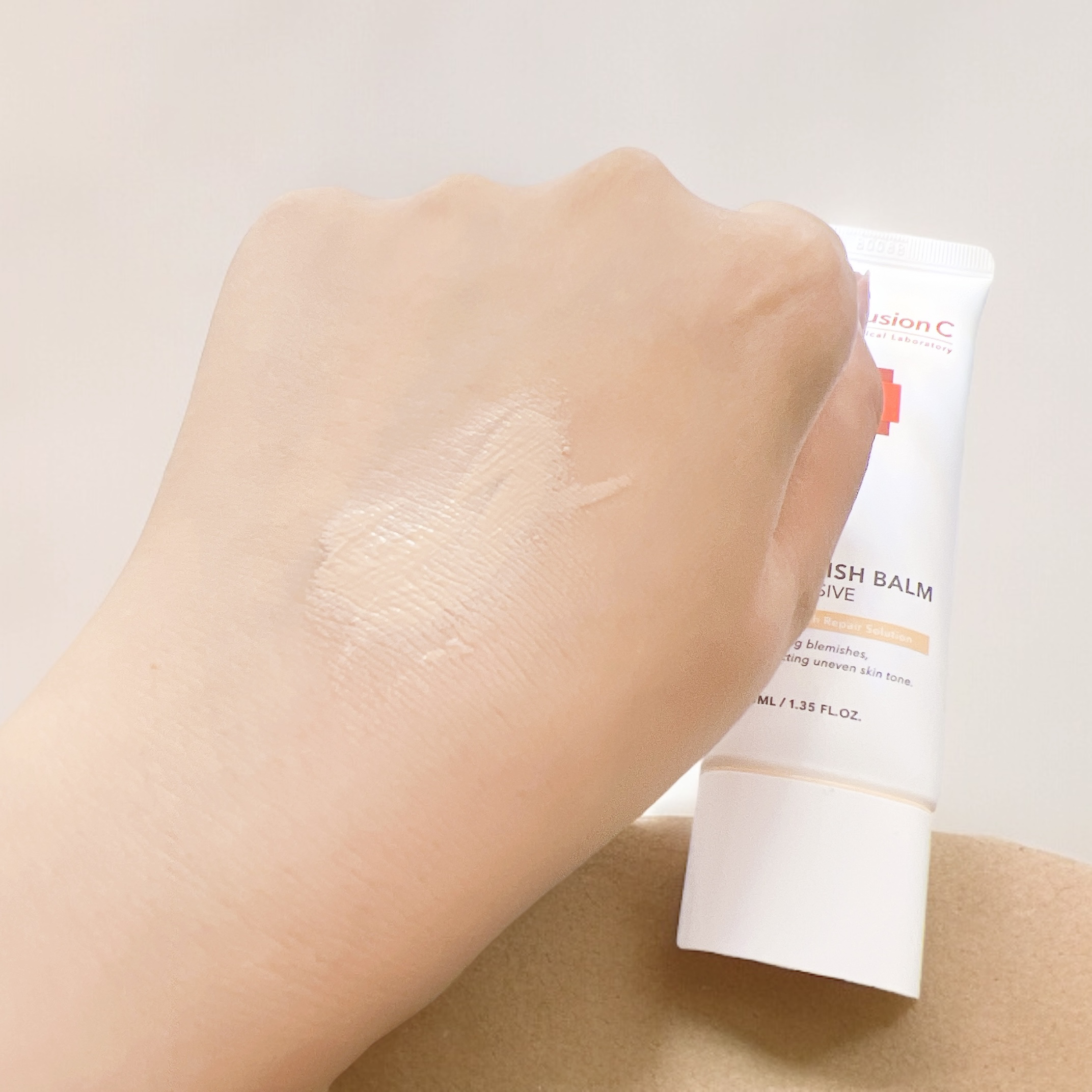 スキンブレミッシュバーム/Cell Fusion C(セルフュージョンシー)/化粧下地を使ったクチコミ（3枚目）