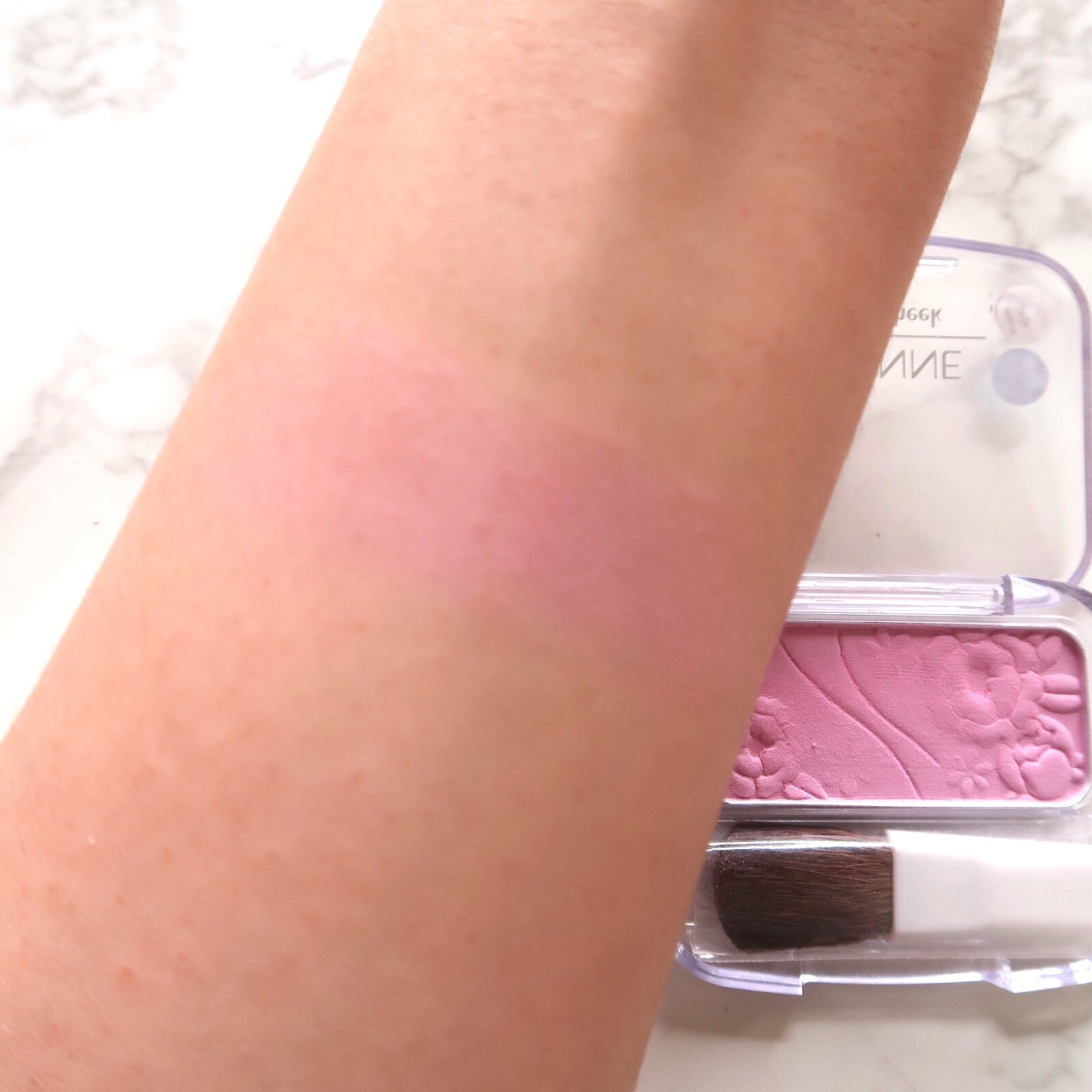 ナチュラル チークN/CEZANNE/パウダーチークを使ったクチコミ(2枚目)