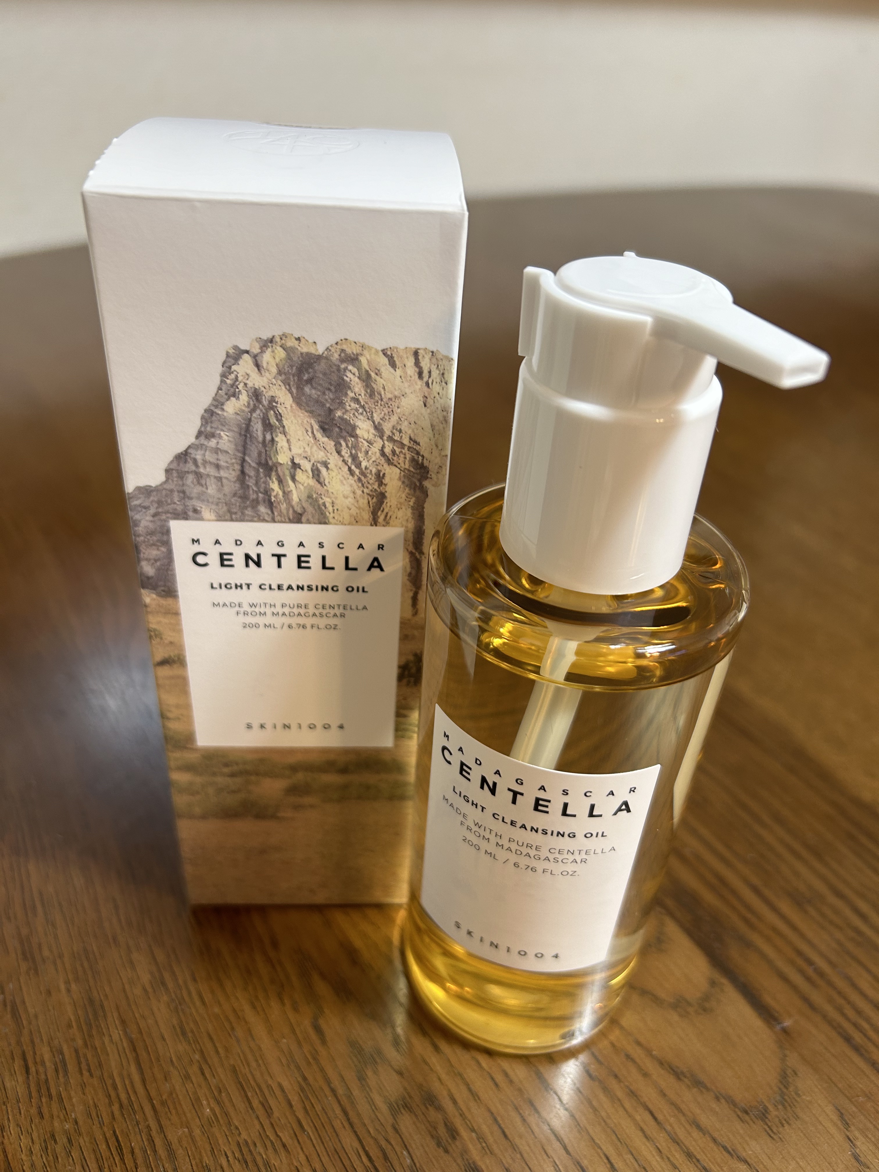 センテラ ライトクレンジングオイル/SKIN1004/オイルクレンジングを使ったクチコミ（1枚目）