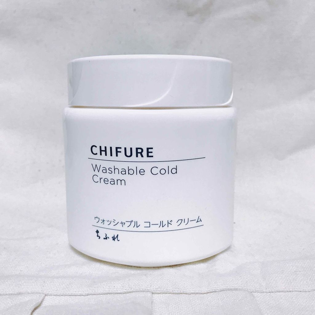 ウォッシャブル コールド クリーム/ちふれ/クレンジングクリームを使ったクチコミ（1枚目）