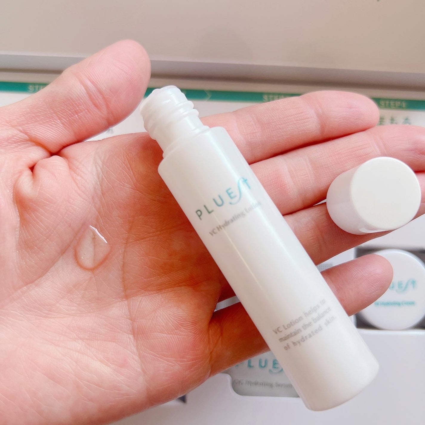 集中トライアル 5点セット/PLUEST/スキンケアキットを使ったクチコミ(3枚目)