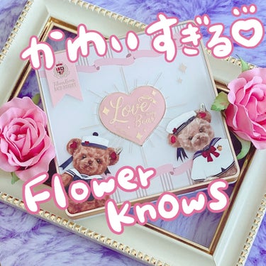 Love Bear 9色 アイシャドウパレット/FlowerKnows/パウダーアイシャドウを使ったクチコミ（1枚目）