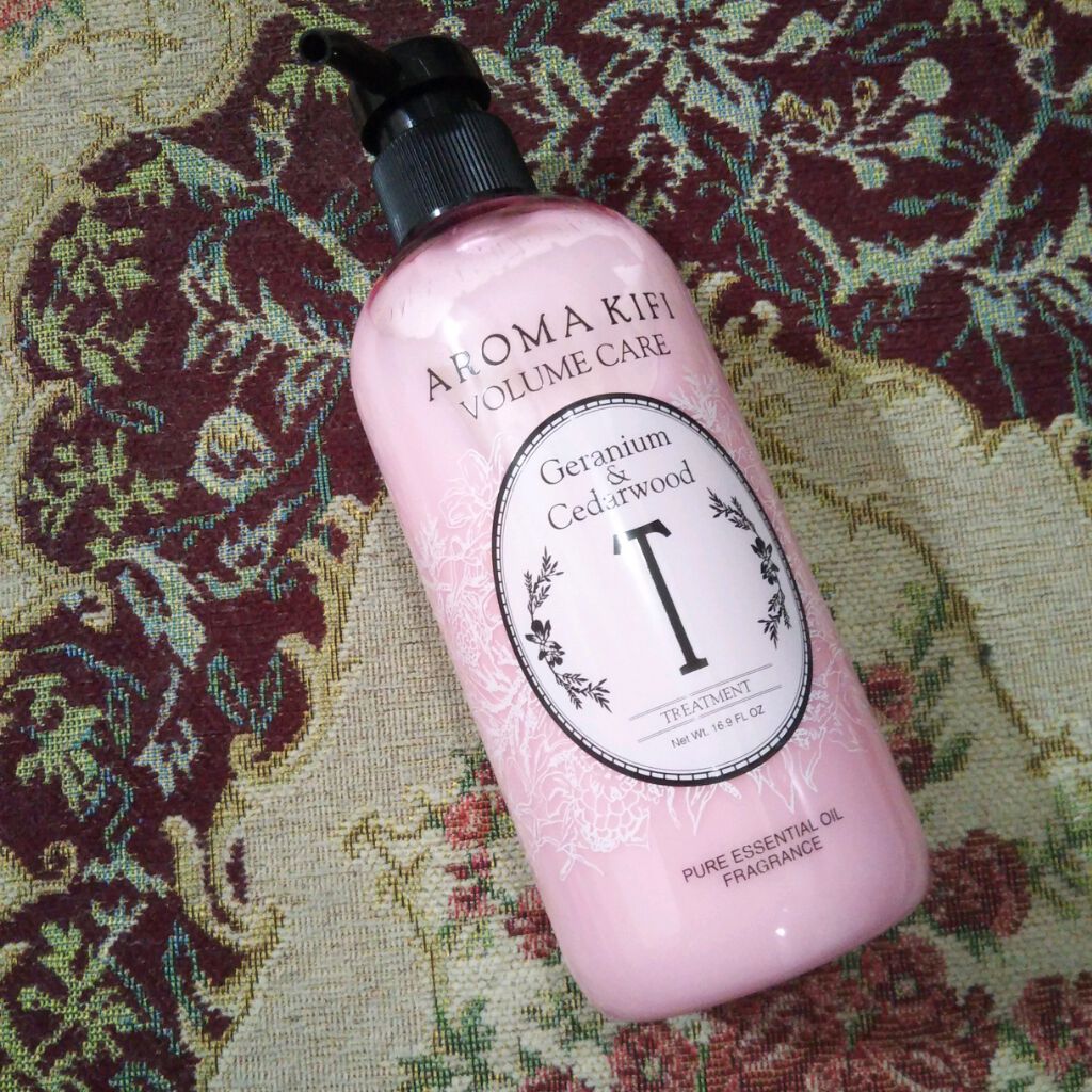 ボリュームケアシャンプー/トリートメント/AROMA KIFI/シャンプー・コンディショナーを使ったクチコミ(2枚目)
