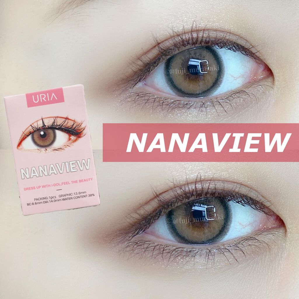 CANNA ROZE 1year/URIA i-DOL/カラーコンタクトレンズを使ったクチコミ（1枚目）
