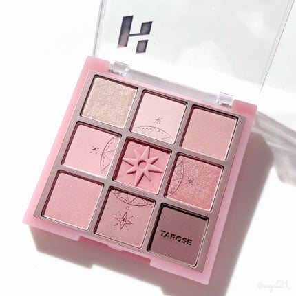 マイフェイブムードアイパレット 9カラー/HOLIKA HOLIKA/アイシャドウパレットを使ったクチコミ(4枚目)