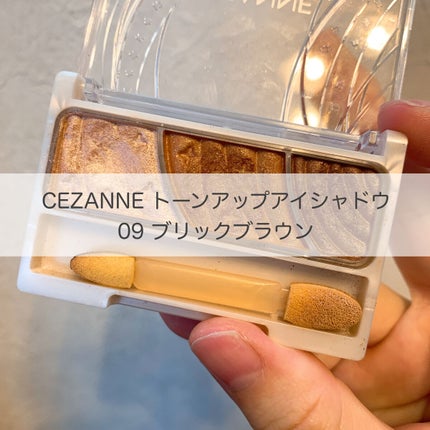 トーンアップアイシャドウ/CEZANNE/アイシャドウパレットを使ったクチコミ(1枚目)