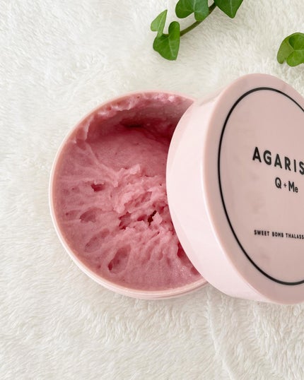 Q+Me スウィート ボム タラソ スクラブ/AGARISM/バスト・ヒップケアを使ったクチコミ(2枚目)