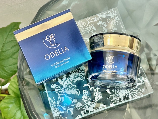 リンクル＆ホワイト オールインワンクリーム/ODELIA/オールインワン化粧品を使ったクチコミ（1枚目）