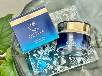 リンクル&ホワイト オールインワンクリーム/ODELIA/オールインワン化粧品を使ったクチコミ(1枚目)