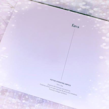 ペプチドハイドレーティングアンプル/favs/美容液を使ったクチコミ(7枚目)