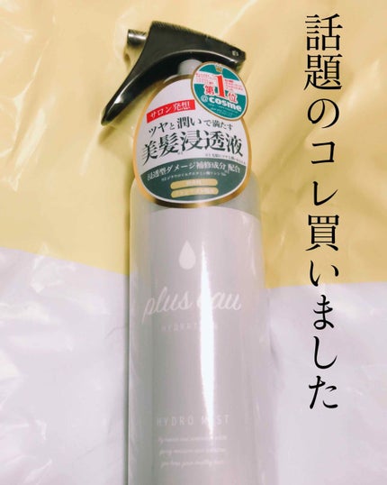 ハイドロミストN/plus eau/アウトバストリートメントを使ったクチコミ(1枚目)