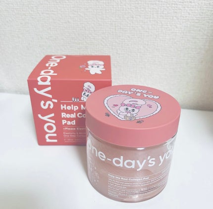 ヘルプミー! リアルコラーゲンパッド/One-day's you/トナーパッドを使ったクチコミ(1枚目)