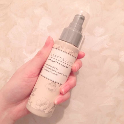 MERCURYDUO by megami no wakka ELEGANCE HAIR OIL/R&/ヘアオイルを使ったクチコミ(2枚目)