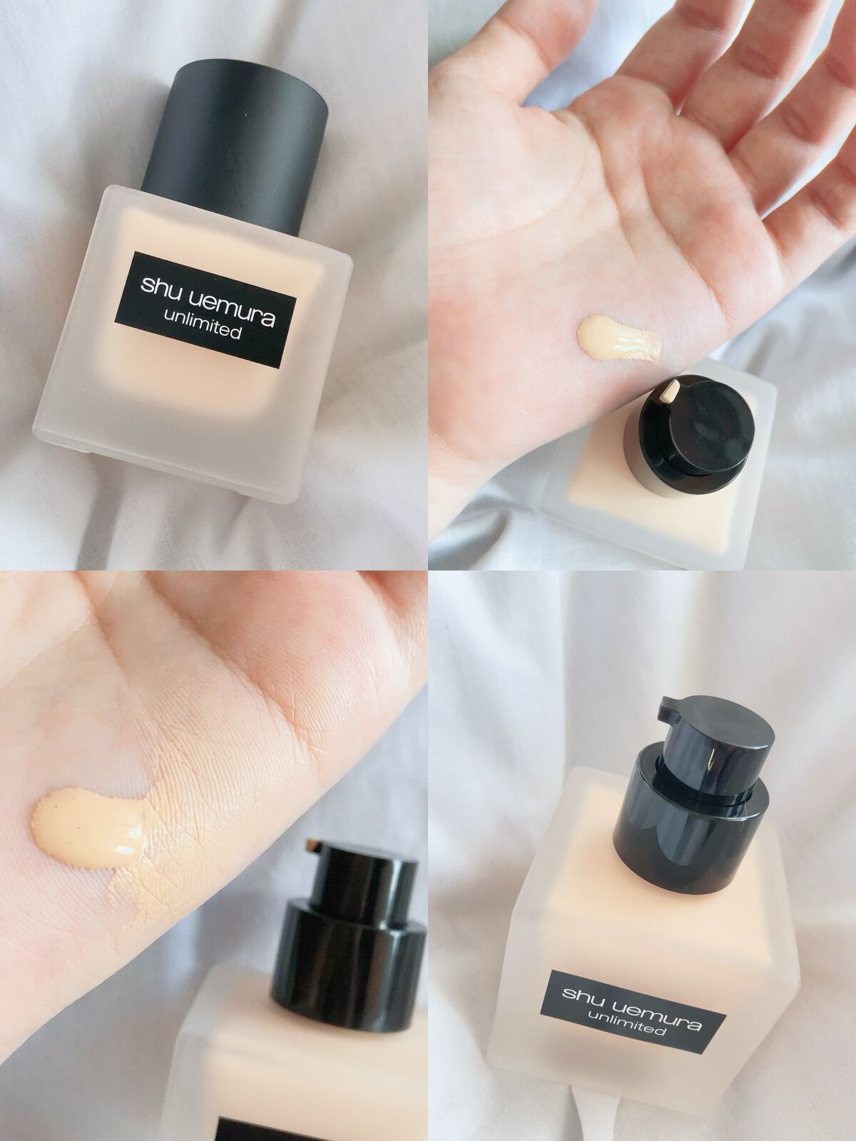 (旧)アンリミテッド ラスティング フルイド/shu uemura/リキッドファンデーションを使ったクチコミ(1枚目)