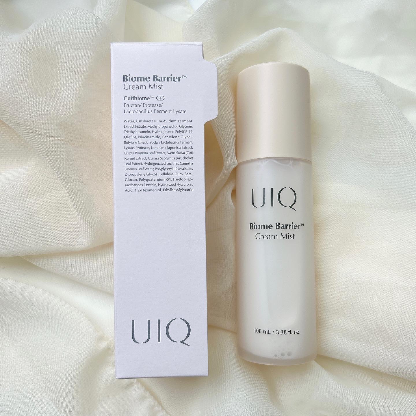 バイオームバリア クリームミスト/UIQ/ミスト状化粧水を使ったクチコミ（3枚目）