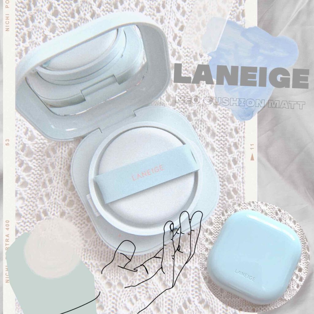 ネオクッション マット/LANEIGE/クッションファンデーションを使ったクチコミ(1枚目)