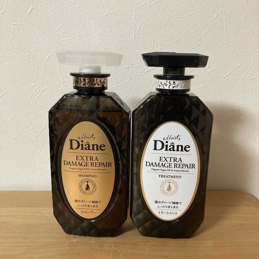 パーフェクトビューティ モイストダイアン エクストラダメージリペア シャンプー/トリートメント/ダイアン/市販シャンプーを使ったクチコミ（1枚目）