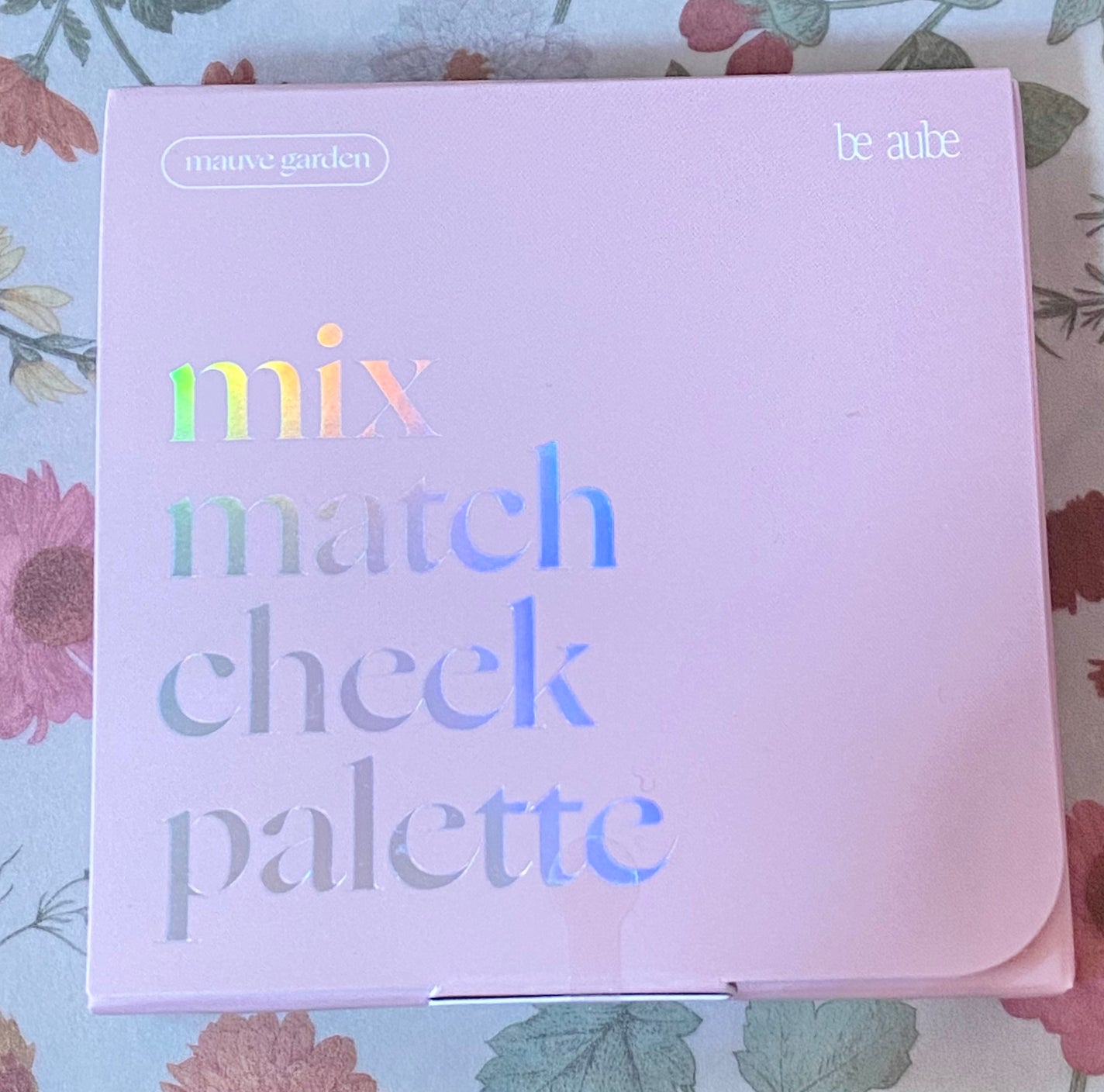 ミックスマッチチークパレット/be aube/パウダーチークを使ったクチコミ(3枚目)
