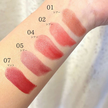 ムードインハンサーマット  M007 エンヴィミー/hince/口紅を使ったクチコミ(3枚目)