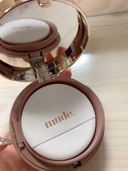 ハグクッション/mude/クッションファンデーションを使ったクチコミ(4枚目)