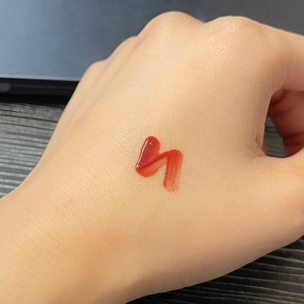 グラスティングウォーターティント 韓服エディション #12 omija red/rom&nd/リップティントの画像