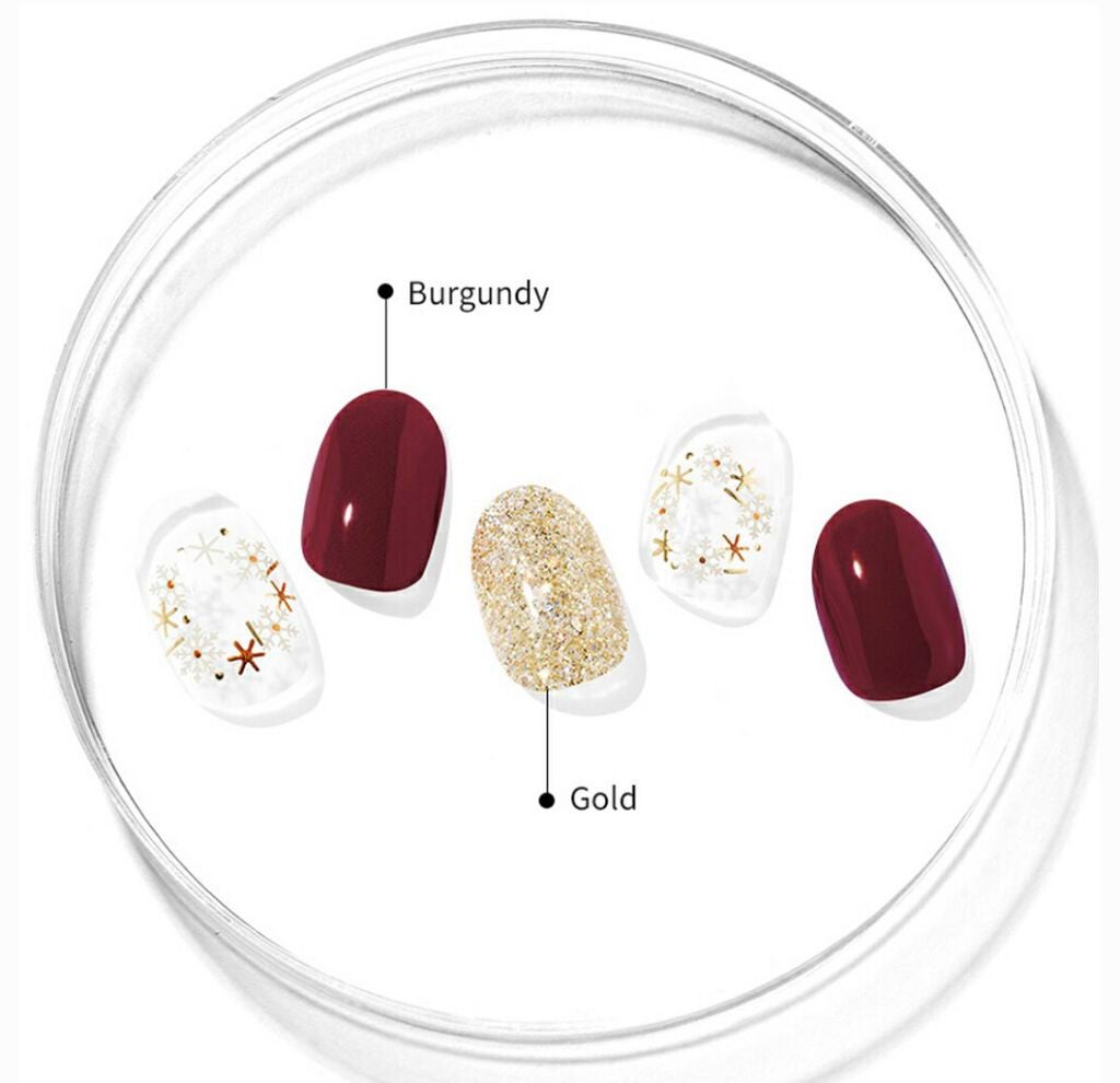 セミキュアジェルネイル(ハンド)/ohora/ネイルシールを使ったクチコミ(2枚目)