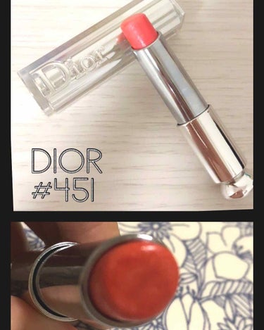 【旧】ディオール アディクト リップスティック 451 トライバル/Dior/口紅を使ったクチコミ（1枚目）