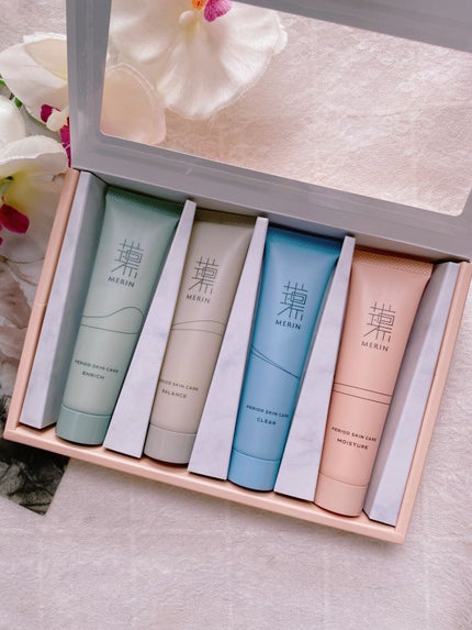 ピリオドスキンケア 美容ジェルクリーム マンスリーセット /MERIN/スキンケアキットを使ったクチコミ(9枚目)