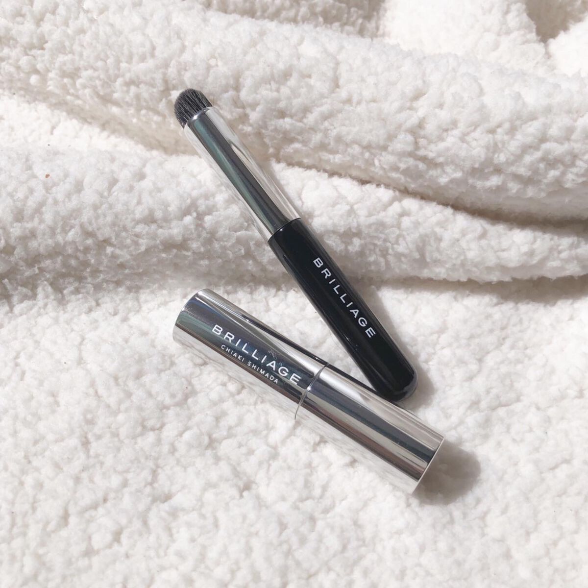 フィンガーブラシ /ブリリアージュ/メイクブラシを使ったクチコミ(2枚目)