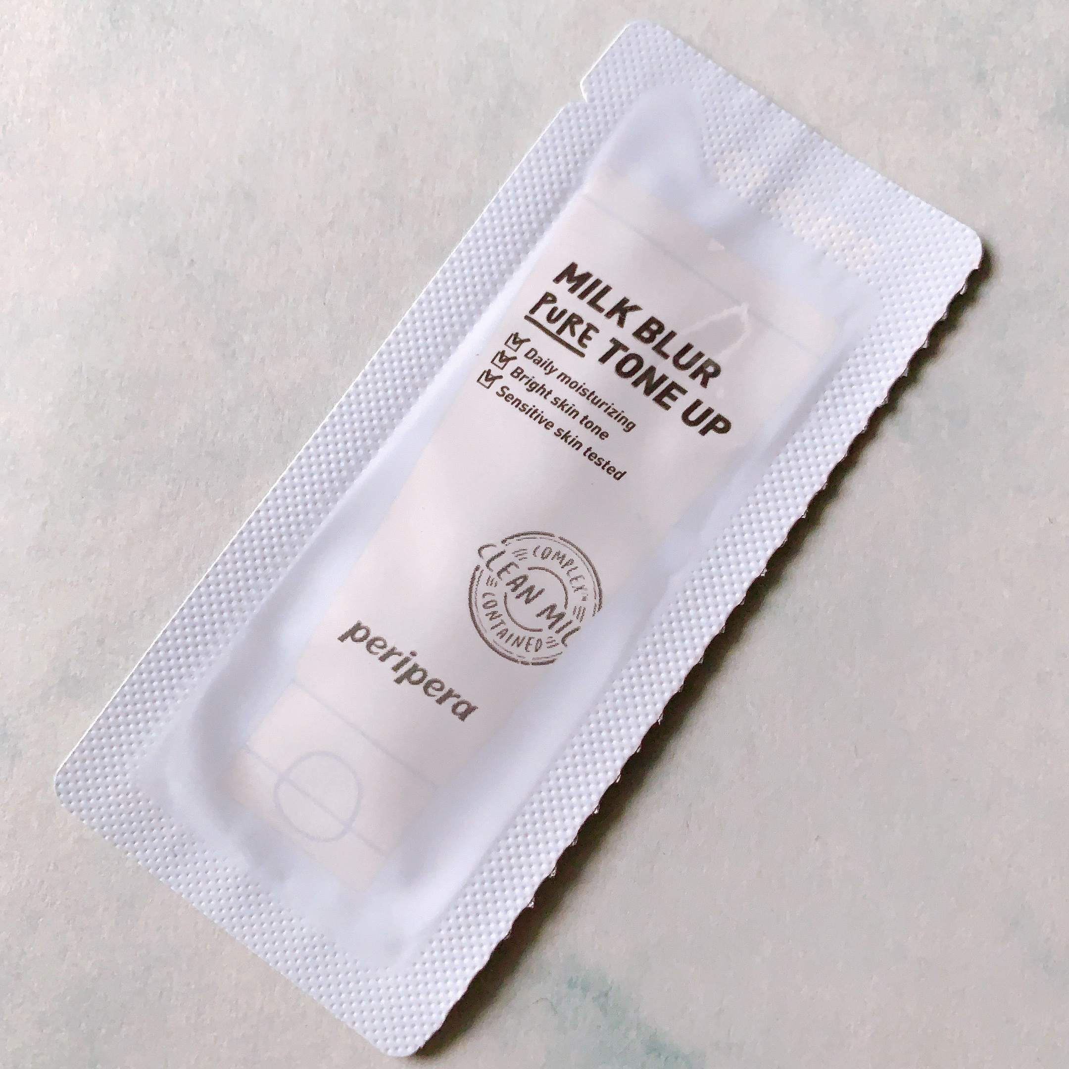 ミルク ブラー トーン アップ クリーム 01 PURE/PERIPERA/化粧下地を使ったクチコミ（1枚目）