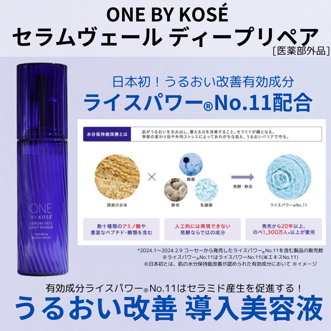 セラムヴェール ディープリペア/ONE BY KOSE/美容液を使ったクチコミ（2枚目）