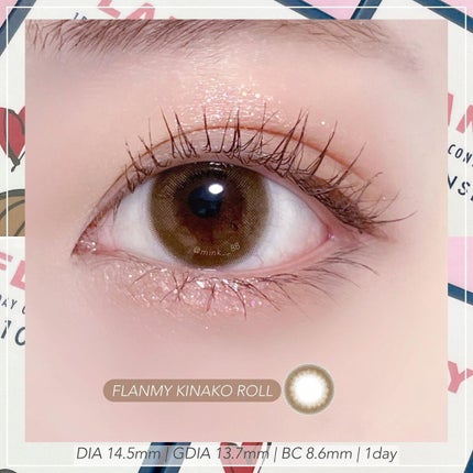 FLANMY 1day/FLANMY/ワンデー(1DAY)カラコンを使ったクチコミ(3枚目)