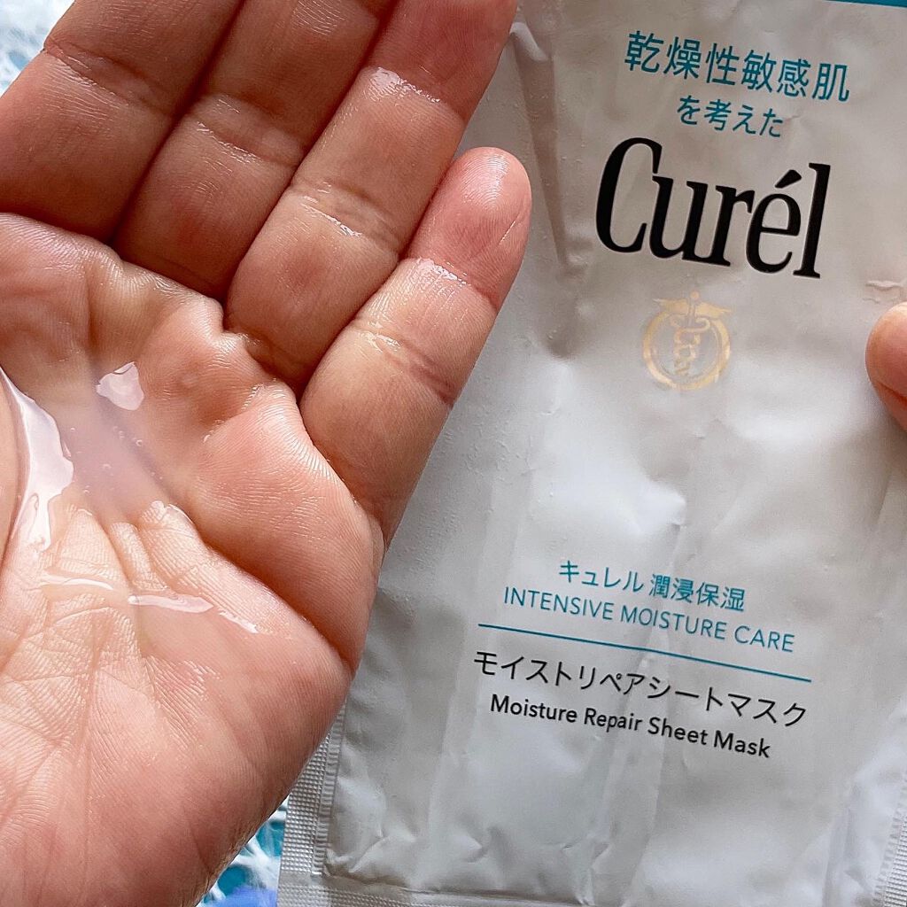 潤浸保湿 モイストリペアシートマスク/キュレル/シートマスク・パックを使ったクチコミ（3枚目）