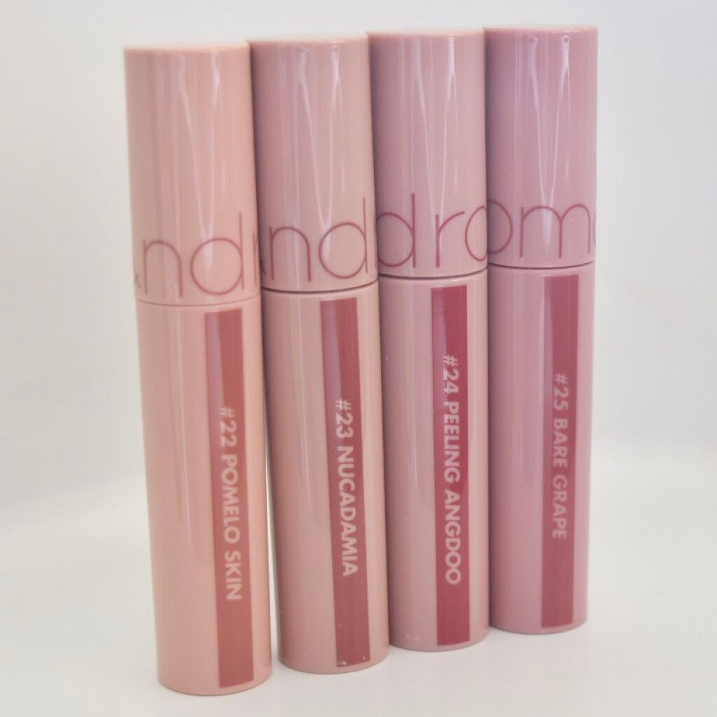 ジューシーラスティングティント/rom&nd/リップティントを使ったクチコミ(10枚目)