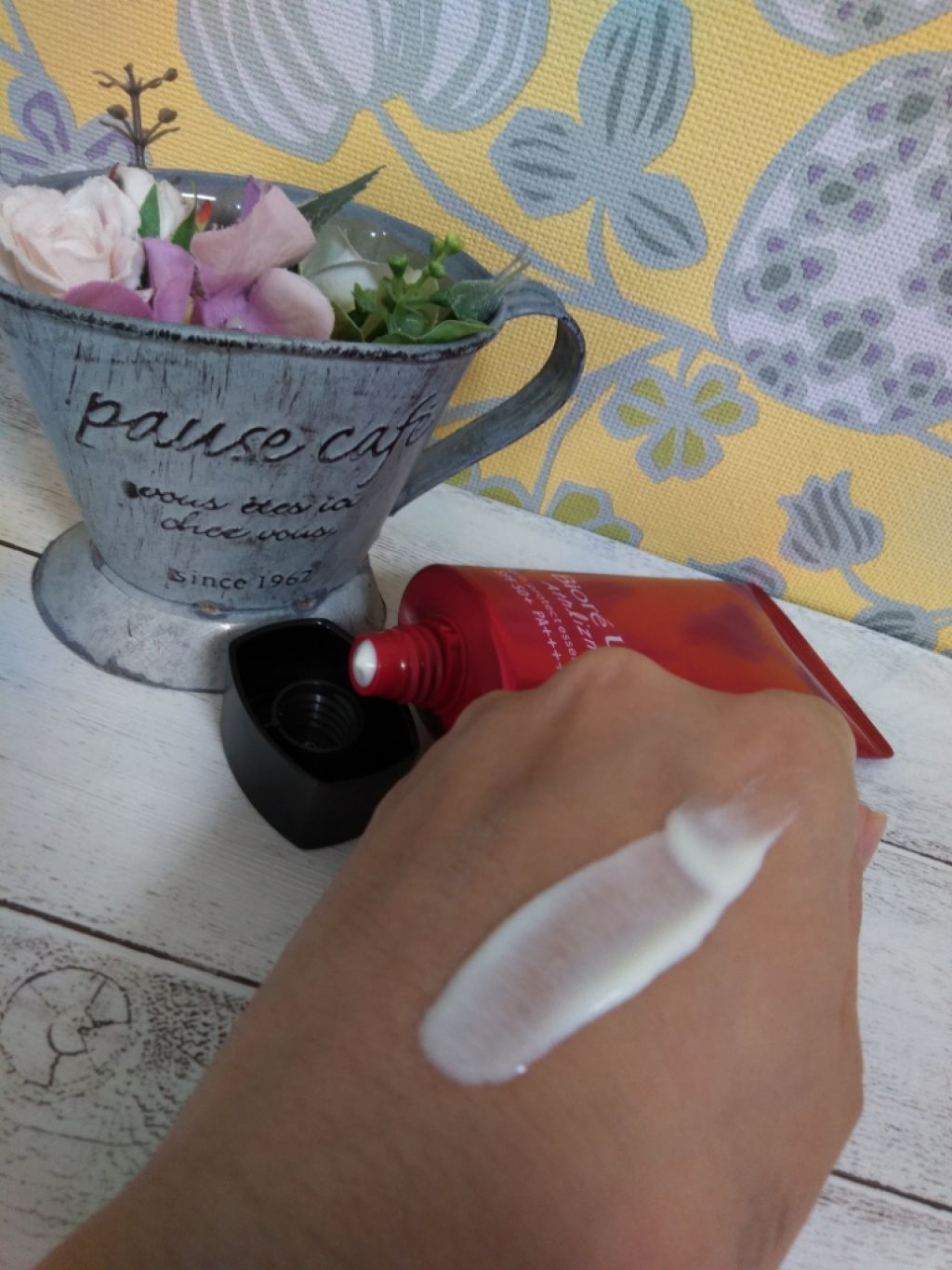 UV  アスリズム　スキンプロテクトエッセンス/ビオレ/日焼け止めローションを使ったクチコミ（2枚目）